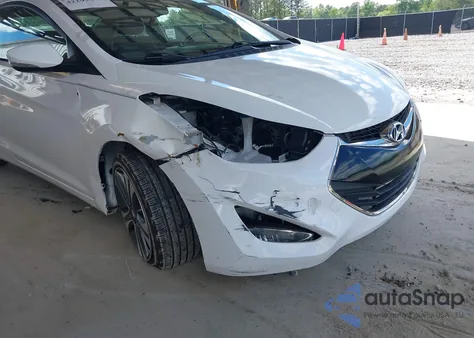 2014 Hyundai Elantra from USA, damaged, VIN KMHDH6AH1EU027303